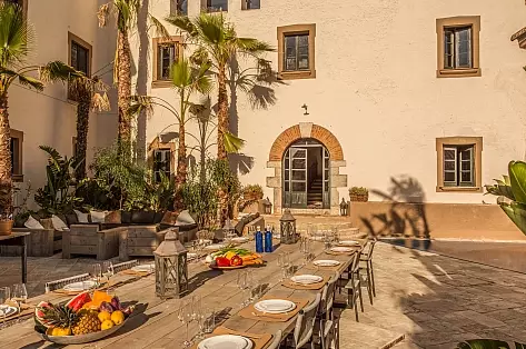 Villa de luxe avec piscine &agrave; louer en Espagne : Masia Grande